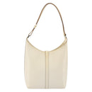 GUCCI Jackie Shoulder Bag Leather White Silver 001 3875 Auth bs34535-3