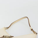 GUCCI Jackie Shoulder Bag Leather White Silver 001 3875 Auth bs34535-8
