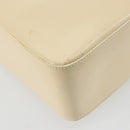 CHANEL Tote Bag Patent leather Ivory Gold CC Auth bs34540-17