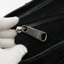 BURBERRY Blue Label Hand Bag Canvas Black Auth bs34542-10