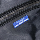 BURBERRY Blue Label Hand Bag Canvas Black Auth bs34542-11