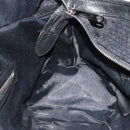 BURBERRY Blue Label Hand Bag Canvas Black Auth bs34542-19