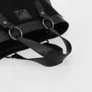 BURBERRY Blue Label Hand Bag Canvas Black Auth bs34542-7