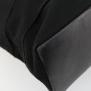 Salvatore Ferragamo Vala Tote Bag Canvas Black Gold Auth bs34543-14