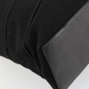 Salvatore Ferragamo Vala Tote Bag Canvas Black Gold Auth bs34543-16