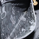 Salvatore Ferragamo Vala Tote Bag Canvas Black Gold Auth bs34543-21