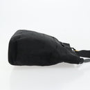 Salvatore Ferragamo Vala Tote Bag Canvas Black Gold Auth bs34543-3