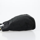 Salvatore Ferragamo Vala Tote Bag Canvas Black Gold Auth bs34543-4