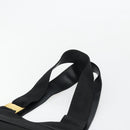 Salvatore Ferragamo Vala Tote Bag Canvas Black Gold Auth bs34543-8