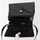 Salvatore Ferragamo Vala Hand Bag Patent leather 2way Black Gold Auth bs34547-17