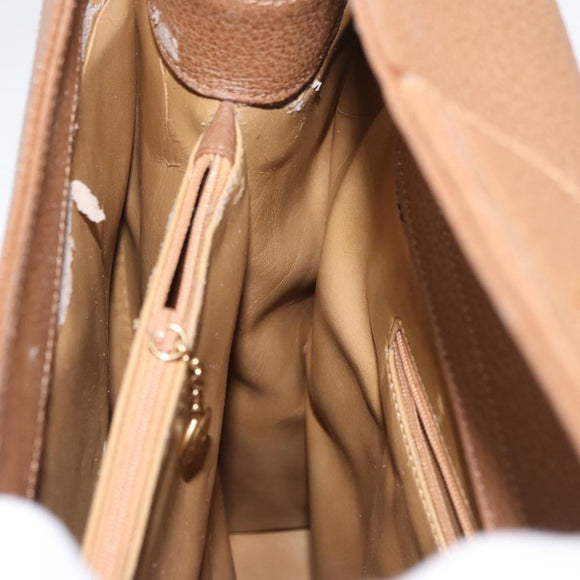 GUCCI Bamboo Tote Bag Suede Leather Brown Gold 002 1186 0259 Auth bs34551