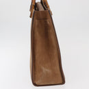 GUCCI Bamboo Tote Bag Suede Leather Brown Gold 002 1186 0259 Auth bs34551-4