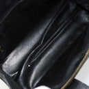 GUCCI Hand Bag Leather Black Gold 000 2058 0569 0 Auth bs34553-16