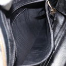 GUCCI Hand Bag Leather Black Gold 000 2058 0569 0 Auth bs34553-20