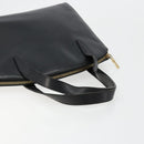 GUCCI Hand Bag Leather Black Gold 000 2058 0569 0 Auth bs34553-7