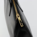GUCCI Hand Bag Leather Black Gold 000 2058 0569 0 Auth bs34554-10