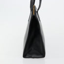 GUCCI Hand Bag Leather Black Gold 000 2058 0569 0 Auth bs34554-3