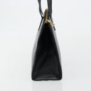 GUCCI Hand Bag Leather Black Gold 000 2058 0569 0 Auth bs34554-4