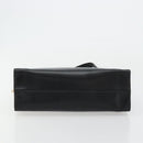GUCCI Hand Bag Leather Black Gold 000 2058 0569 0 Auth bs34554-5
