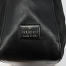 GUCCI Shoulder Bag Nylon Black Silver 001 3766 2123 Auth bs34556-17