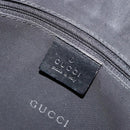 GUCCI Shoulder Bag Nylon Black Silver 001 3766 2123 Auth bs34556-18