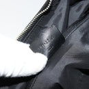 GUCCI Shoulder Bag Nylon Black Silver 001 3766 2123 Auth bs34556-12