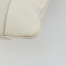 Salvatore Ferragamo Tote Bag Nylon White Silver Auth bs34557-16