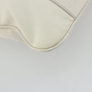 Salvatore Ferragamo Tote Bag Nylon White Silver Auth bs34557-17