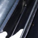 Christian Dior Shoulder Bag Leather Navy Gold Auth bs34558-17