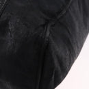 Miu Miu Tote Bag Leather Black Gold Auth bs34561-15