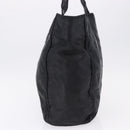 Miu Miu Tote Bag Leather Black Gold Auth bs34561-3