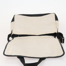 CHANEL Sports Line Shoulder Bag Canvas White Silver CC Auth bs34562-18