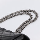 CHANEL Chain Matelasse 2.55 Shoulder Bag Patent leather Black CC Auth bs34563-10