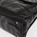 CHANEL Chain Shoulder Bag Patent leather Black Silver CC Auth bs34564-14