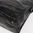 CHANEL Chain Shoulder Bag Patent leather Black Silver CC Auth bs34564-16