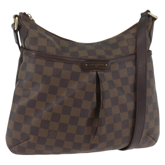 LOUIS VUITTON Damier Ebene Bloomsbury PM Shoulder Bag N42251 LV Auth bs34567