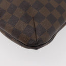 LOUIS VUITTON Damier Ebene Bloomsbury PM Shoulder Bag N42251 LV Auth bs34567-16