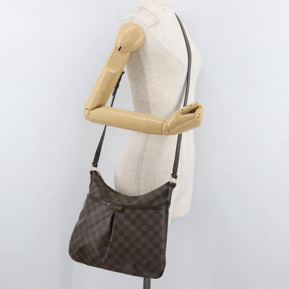 LOUIS VUITTON Damier Ebene Bloomsbury PM Shoulder Bag N42251 LV Auth bs34567