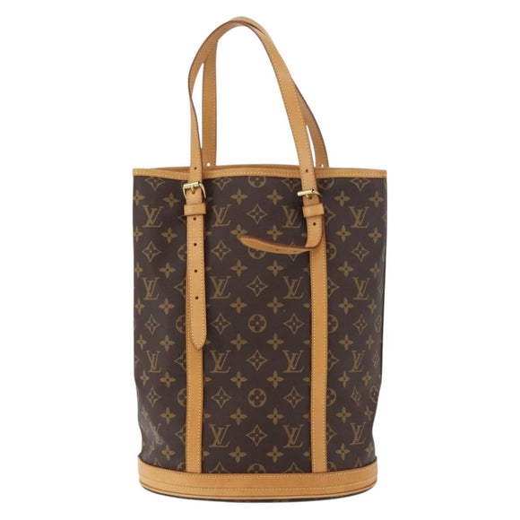 LOUIS VUITTON Monogram Bucket GM Shoulder Bag M42236 LV Auth bs34568