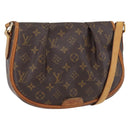 LOUIS VUITTON Monogram Menilmontant PM Shoulder Bag M40474 LV Auth bs34570-1