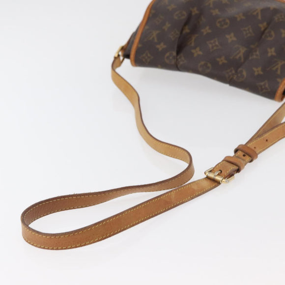 LOUIS VUITTON Monogram Menilmontant PM Shoulder Bag M40474 LV Auth bs34570