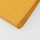 LOUIS VUITTON Epi Pochette Accessoires Pouch Yellow M52949 LV Auth bs34573-10