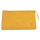 LOUIS VUITTON Epi Pochette Accessoires Pouch Yellow M52949 LV Auth bs34573-2