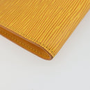 LOUIS VUITTON Epi Pochette Accessoires Pouch Yellow M52949 LV Auth bs34573-9