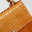LOUIS VUITTON Vernis Spring Street Bag Marshmallow Pink M91033 LV Auth bs34576-9