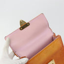 LOUIS VUITTON Vernis Spring Street Bag Marshmallow Pink M91033 LV Auth bs34576-21