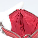 Miu Miu Hand Pouch Hand Bag Leather Red Auth bs34578-17
