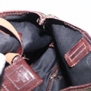 FENDI Zucca Canvas Hand Bag Black Brown Auth bs34584-18
