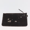 FENDI Zucca Canvas Hand Bag Black Brown Auth bs34584-11