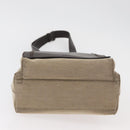 GUCCI Shoulder Bag Canvas Beige Silver 106300 Auth bs34588-5